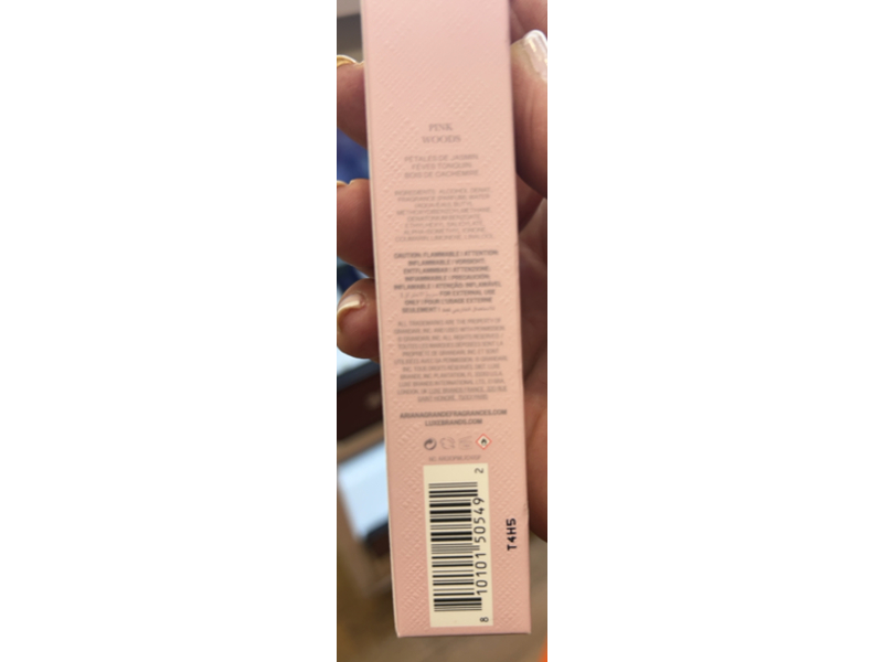 Love Notes By Ariana Grande Eau De Parfum, Pink Wood, 0.33 oz/10 mL