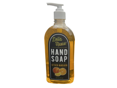 Delta Home Hand Soap, Mandarin, 16 fl oz/473 mL
