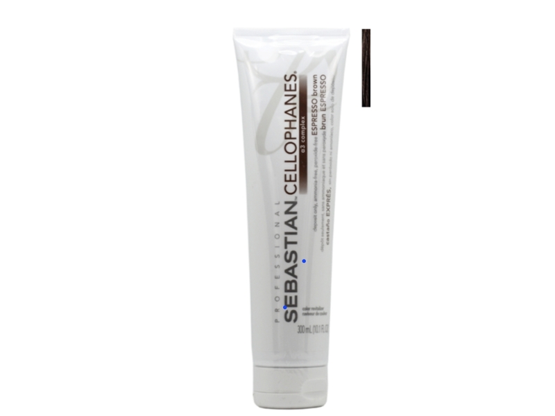 Sebastian Professional Cellophane Hair Mask, Espresso Brown, 10.1 fl oz/300 mL