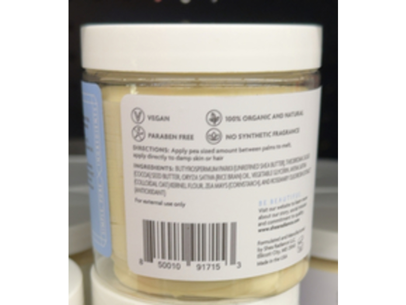 Shea Radiance P.U.R.E. Whipped Shea Butter,5 oz