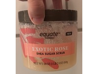 Equate Shea Sugar Scrub, Exotic Rose, 18 oz/510 g - Image 3