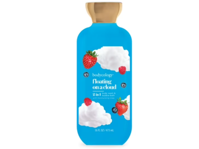 Bodycology 2 In 1 Body Wash & Bubble Bath, Floating On A Cloud, 16 fl oz/473 mL