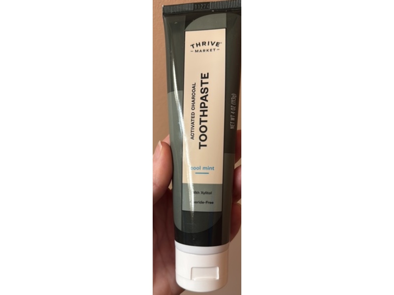 Thrive Market Toothpaste, Cool Mint, 4 oz/113 g