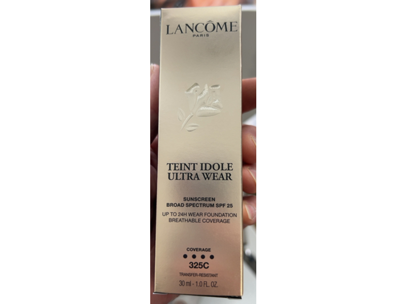 Lancome Teint Idole Ultra Wear Sunscreen, 325C, SPF 25, 1.0 fl oz/30 mL
