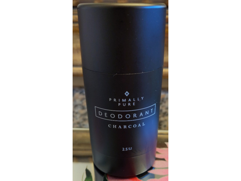 Primally Pure Deodorant, Charcoal, 2.5 oz