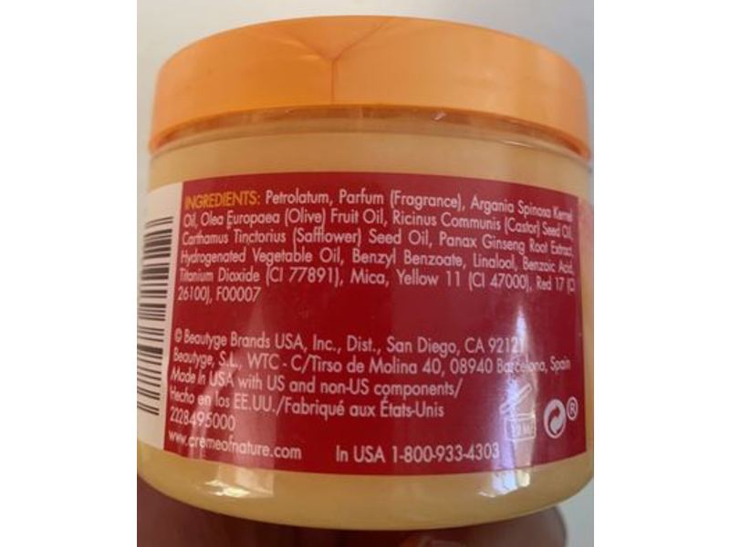 Creme Of Nature Hair & Scalp Conditioner with Argan Oil, 4.76 oz/135 g