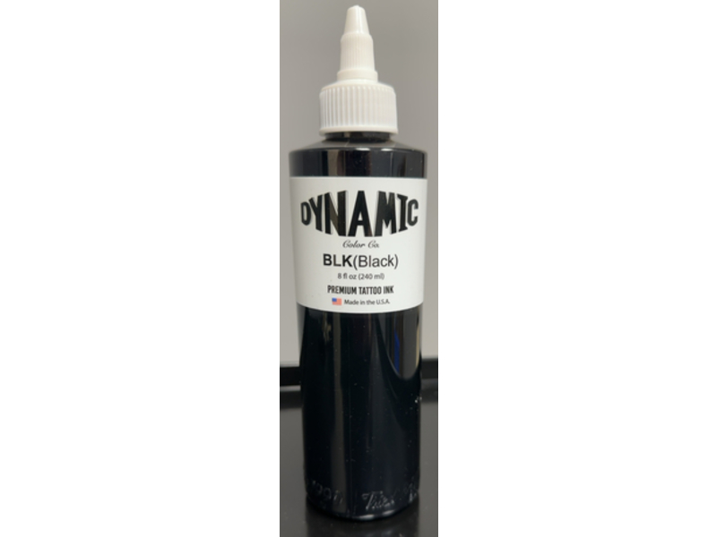 Dynamic Color Co Premium Tattoo Ink, Black, 8 fl oz/240 mL