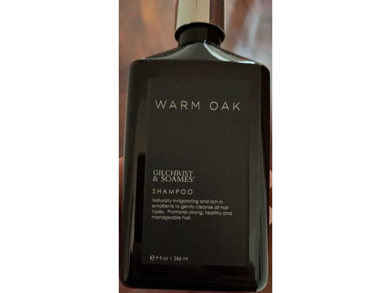 Gilchrist & Soames Shampoo, Warm Oak, 9 fl oz/266 mL
