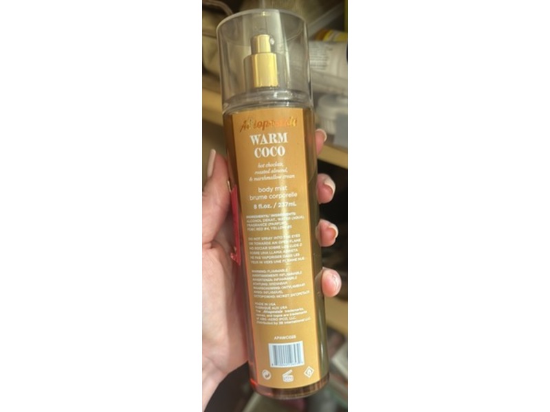 Aeropostale Fine Fragrance Mist, Warm Coco, 8 fl oz/237 mL