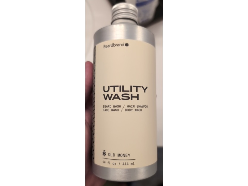 Beard Brand Utility Wash, Old Money, 14 fl oz/414 mL