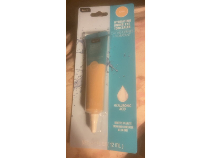 b.pure Hydrating Under Eye Concealer, Fair, 0.4 fl oz/12 mL