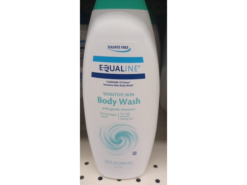 Equaline Sensitive Skin Body Wash, 22 fl oz/650 mL