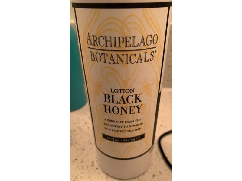 Archipelago Botanicals Lotion, Black Honey, 18 fl oz/512 mL