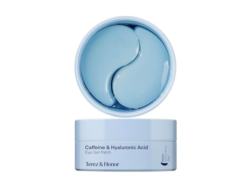 Terez & Honor Eye Gel Patche, Caffeine Hyaluronic Acid, 2.96 oz/84 g, 30 Pairs