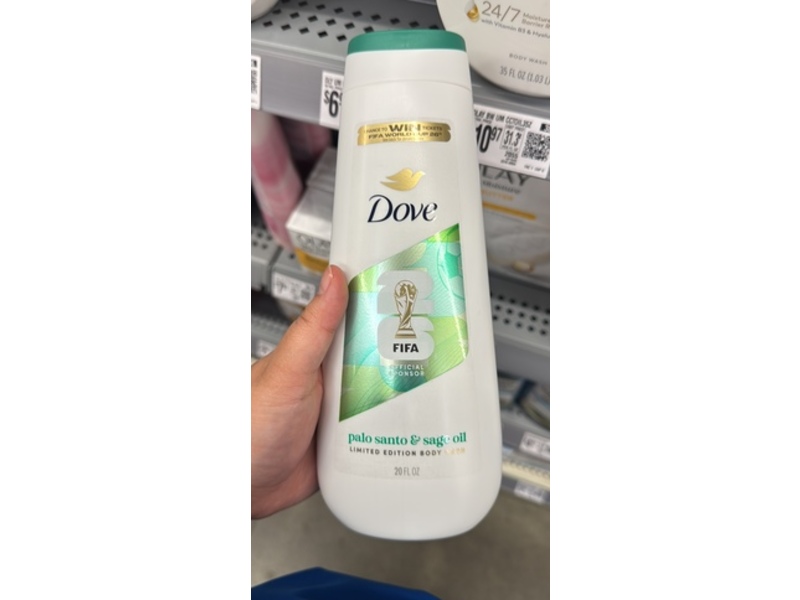 Dove Body Wash, Palo Santo & Sage Oil, 20 fl oz