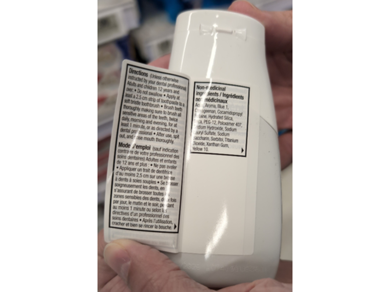 Colgate Prevident Sensitive High Strength Fluoride Toothpaste, Mild Mint, 100 mL