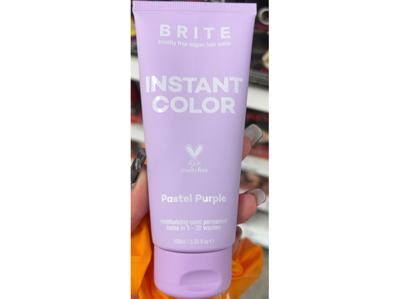Brite Instant Color, Pastel Purple, 3.38 fl oz/100 mL