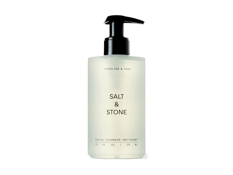 Salt & Stone Facial Cleanser, Spirulina & Yuzu, 7.2 fl oz/212 mL