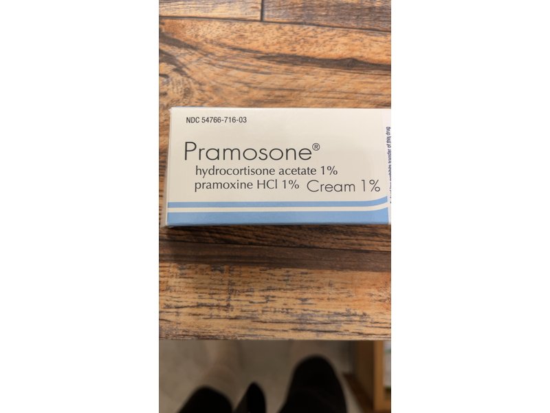 Pramosone (Hydrocortisone 1%/Pramoxine HCl 1%) Cream, 28.4 g, Sebela Pharmaceuticals Inc. (RX)