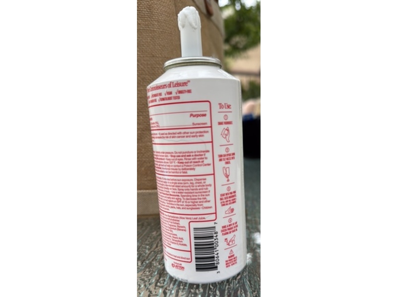 Vacation Classic Whip Sunscreen Mousse, SPF 50, 4 oz/113 g