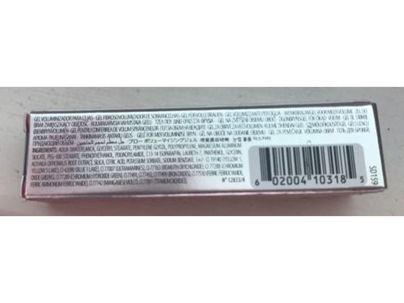 Benefit Gimme Brow+ Brow Volumizing Fiber Gel, Neutral light brown 3, 0.03 oz/1 g