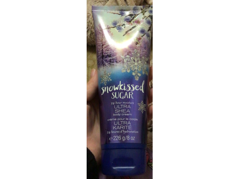 Bath & Body Works Ultra Shea Body Cream, Snowkissed Sugar, 8 oz/226 g