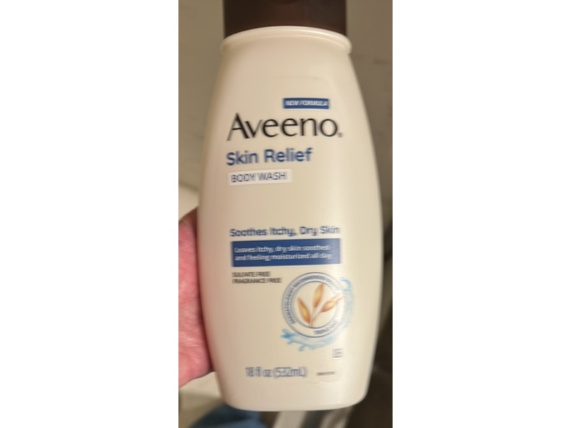 Aveeno Skin Relief Body Wash, 18 fl oz/532 mL