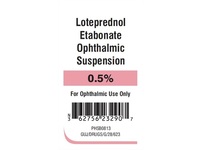 Loteprednol Etabonate Ophthalmic Suspension 0.5%, 5 mL, Sun Pharma (Rx) - Image 2