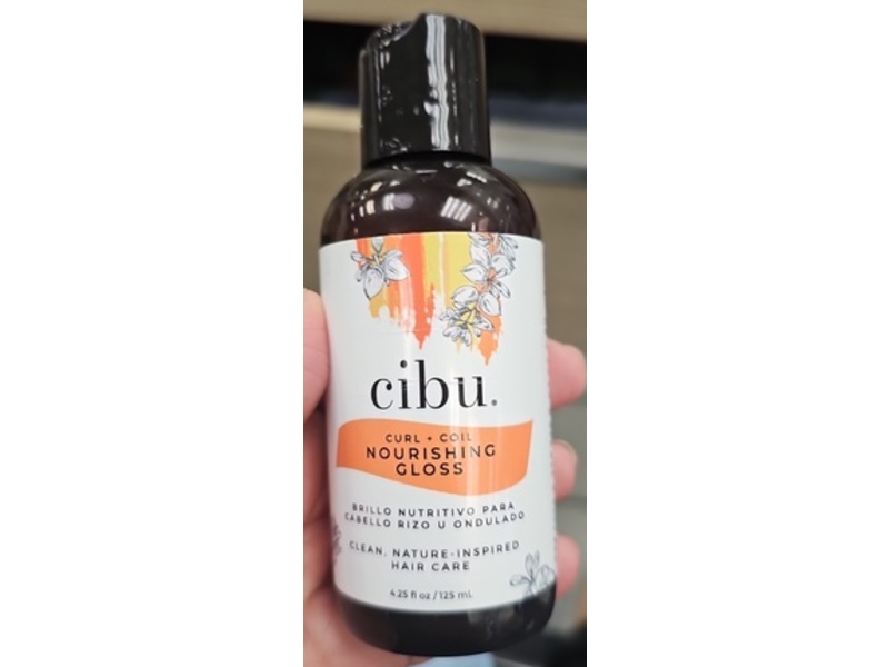Cibu Curl + Coil Nourishing Gloss, 4.25 fl oz/125 mL