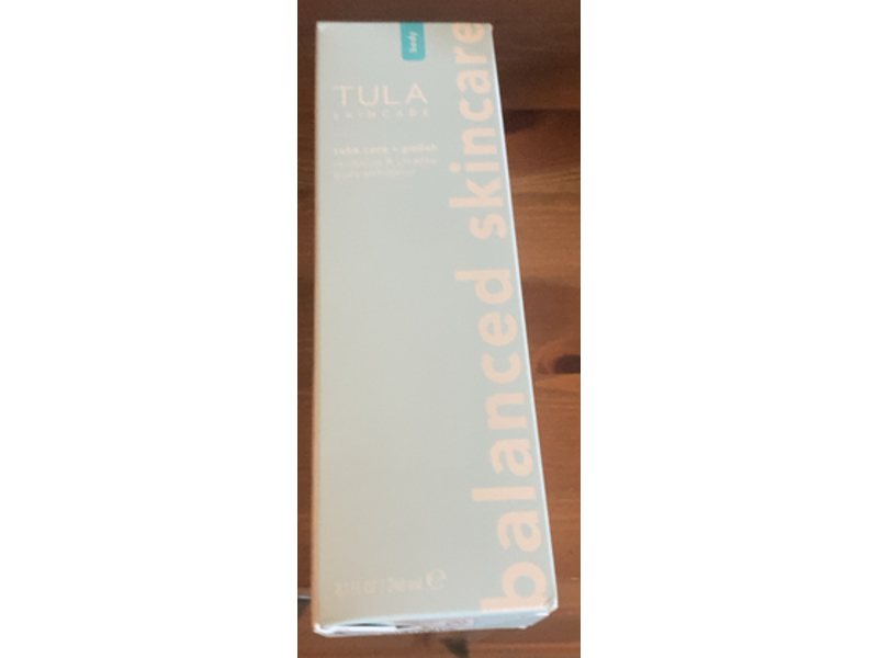 Tula Revitalize & Cleanse Body Exfoliator, Take Care & Polish, 8.1 fl oz/240 mL