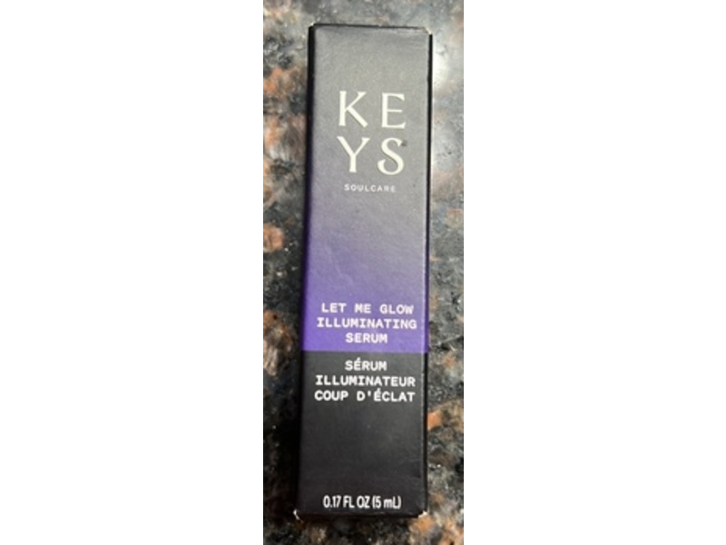 Keys Soulcare Let Me Glow Illuminating Serum, Golden Aura, 0.17 fl oz/5 mL