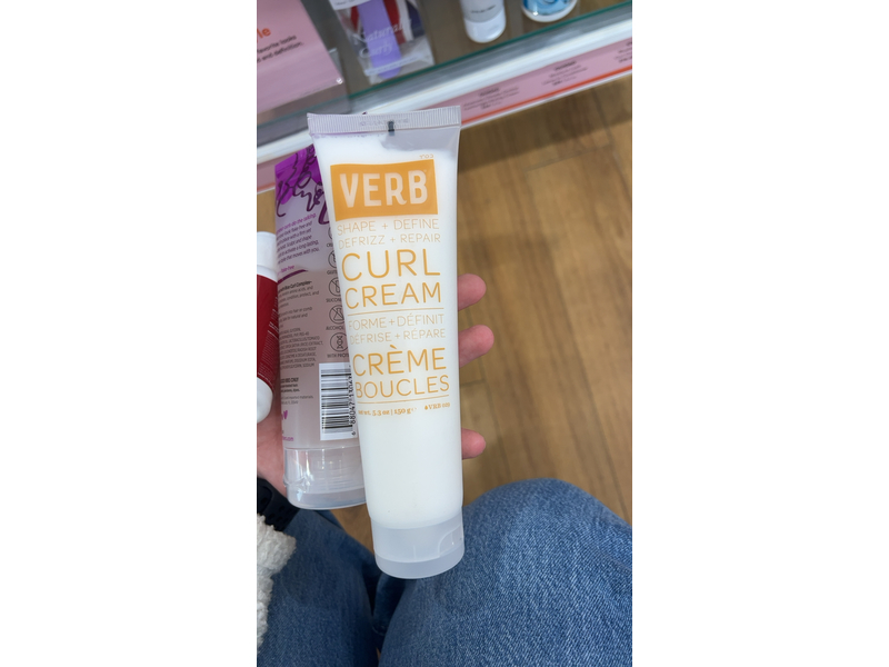 Verb Curl Cream, Shape + Definition + Defrizz + Repair, 5.3 oz/150 g
