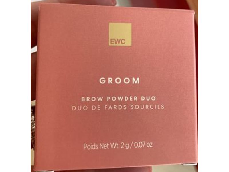 EWC Groom Brow Powder Duo, 0.07 oz/2 g