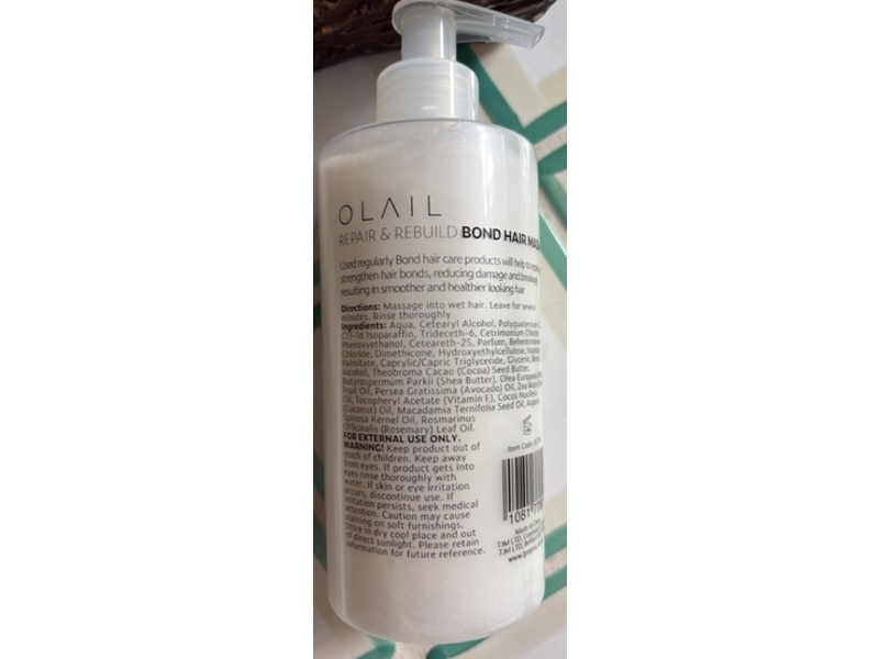Olail Repair & Rebuild Bond Hair Mask, 250 mL