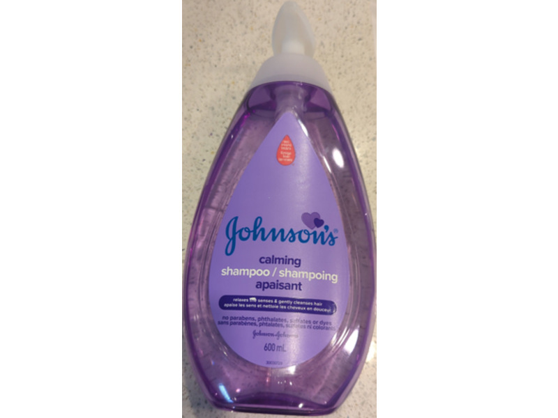 Johnson's Calming Shampoo, 600 mL