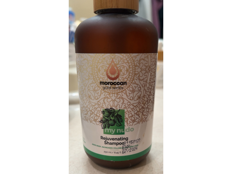 Moroccan Gold Series My Nudo Rejuvenating Shampoo, 8.45 fl oz/250 mL
