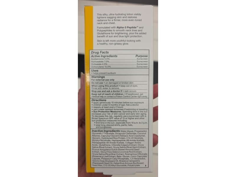 StriVectin TL Advanced Tightening Neck & Chest Lotion, SPF 35, 1.5 fl oz/45 mL