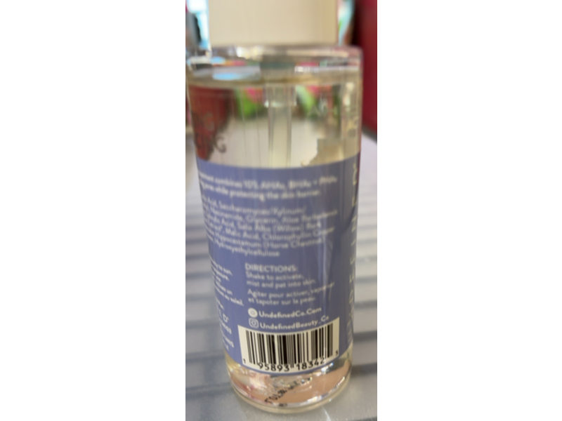 Undefined Beauty R&R Exfoliator, Acid Treatment, 3.4 fl oz/100 mL