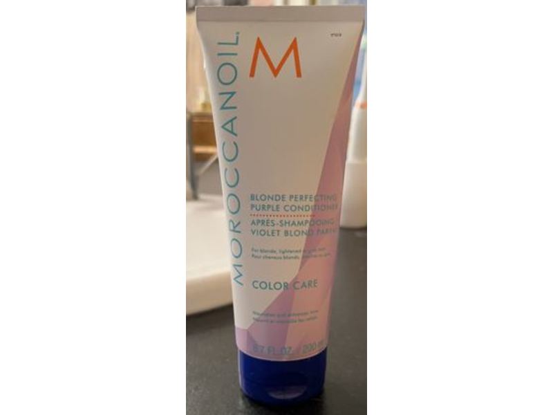 Moroccanoil Blonde Perfecting Purple Conditioner, 6.7 fl oz/200 mL