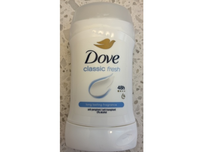 Dove Classic Fresh Antiperspirant Stick, 50 mL