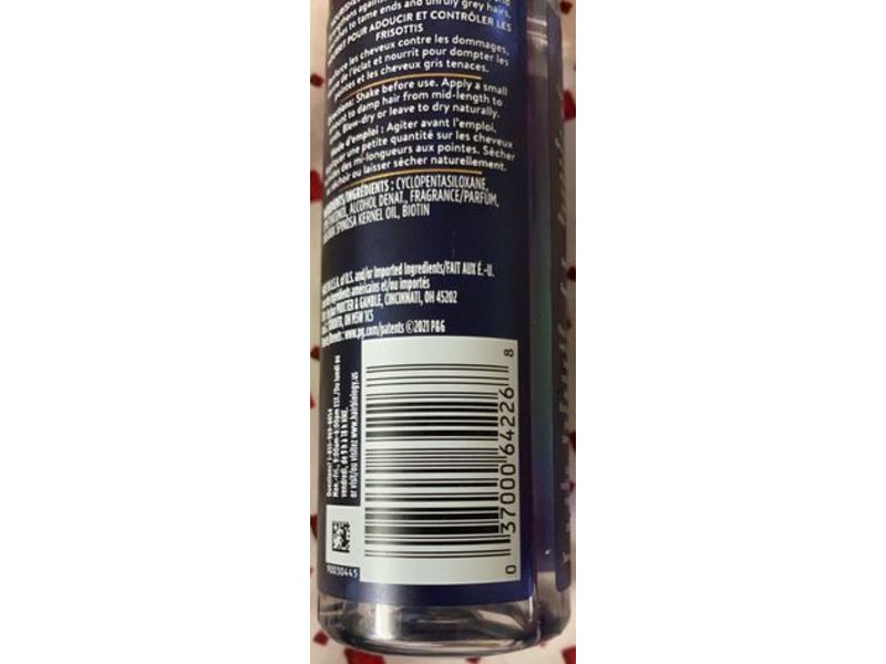 Hair Biology Argan Oil Taming Serum, 3.2 fl oz/95 mL