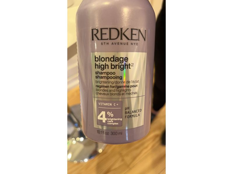 Redken Blondage High Bright Shampoo, 10.1 fl oz/300 mL