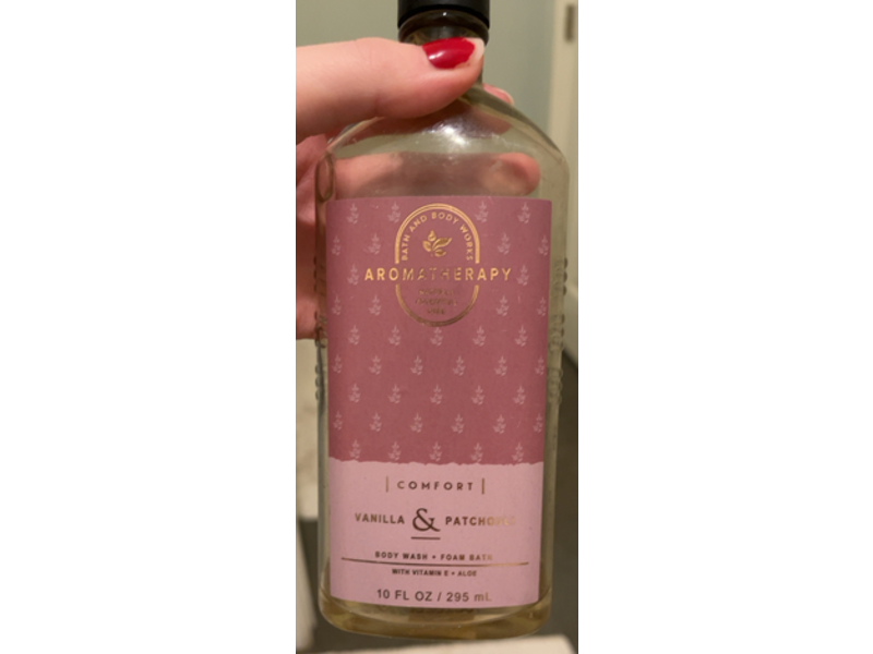 Bath & Body Works Body Wash + Foam Bath, Vanilla & Patchouli, 10 fl oz/295 mL