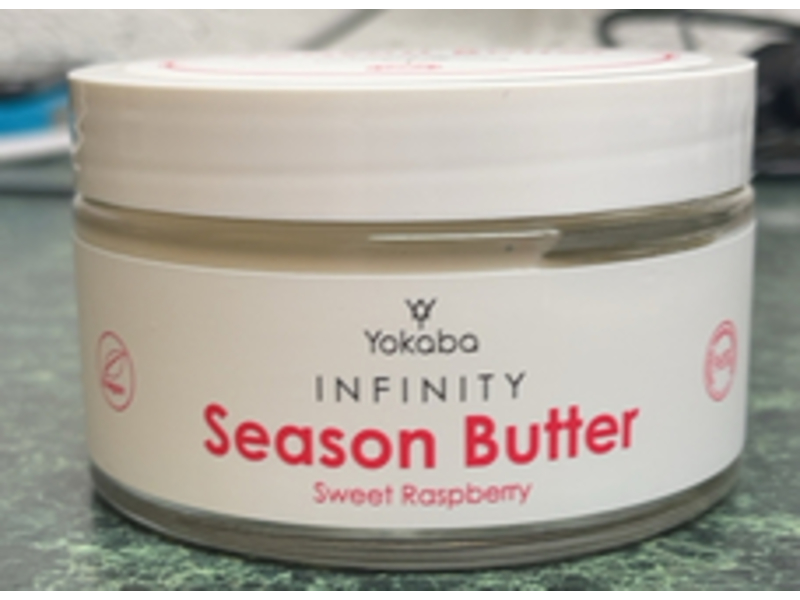 Yokaba Season Butter, Sweet Raspberry, 200 mL