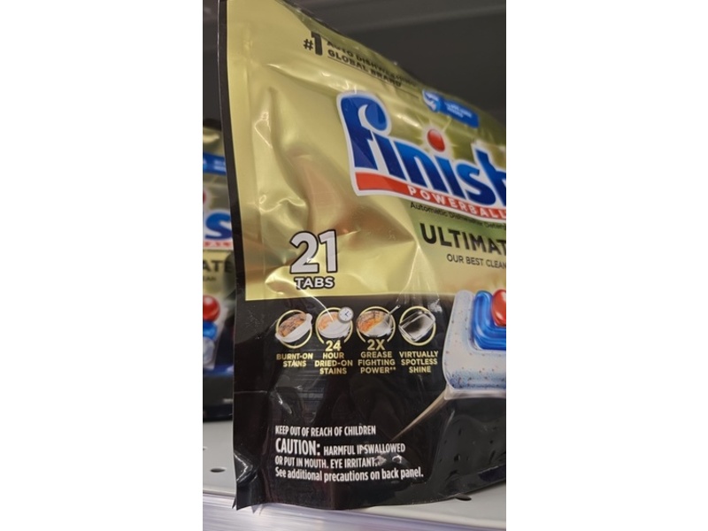 Finish Ultimate Dishwasher Detergent, 8.5 oz/241 g, 21 Count