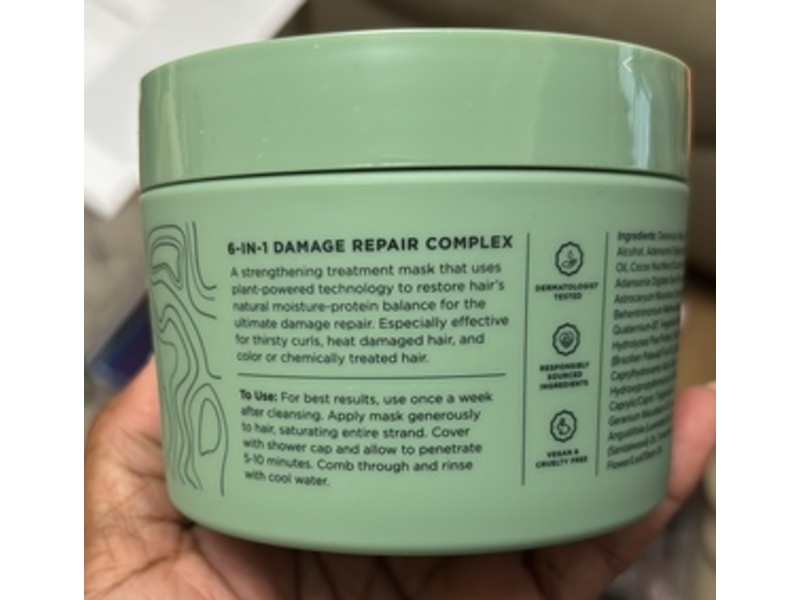 Sienna Naturals Plant Power Repair Mask, 9 fl oz/266 mL