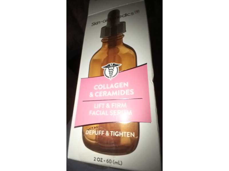 Skin Aid Medics Lift & Firm Facial Serum, Collagen & Ceramides, 2 oz/60 mL
