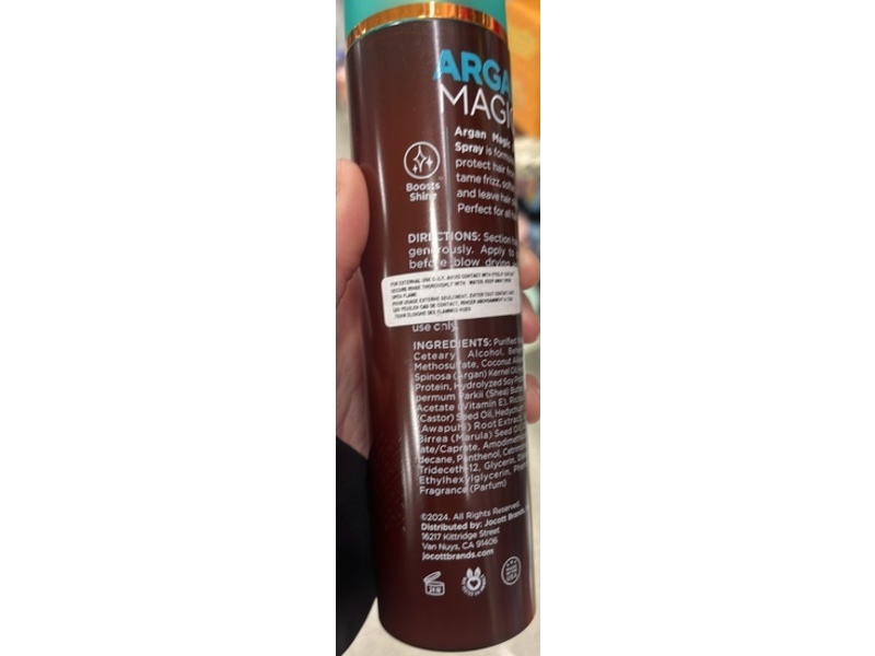 Argan Magic Anti-Frizz Blow Dry Spray, 8 fl oz/236 mL