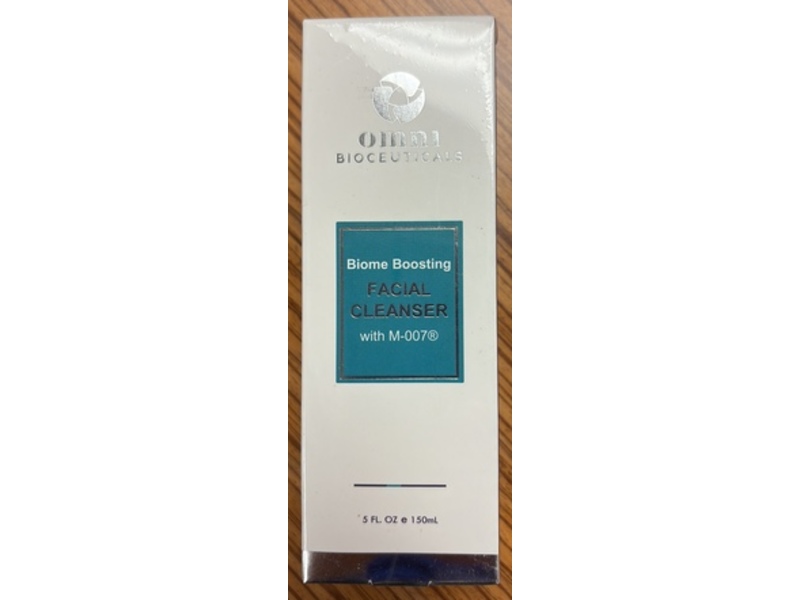 Omni Bioceuticals Biome Boosting Facial Cleanser, M-007®, 5 fl oz/150 mL