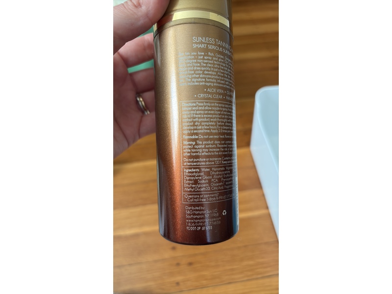 Hampton Sun Sunless Tanning Mist, 5 oz/150 mL